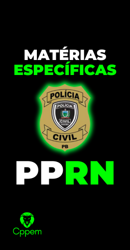 MÁTERIAS ESPECÍFICAS | POLÍCIA PENAL DO RIO GRANDE DO NORTE - PPRN