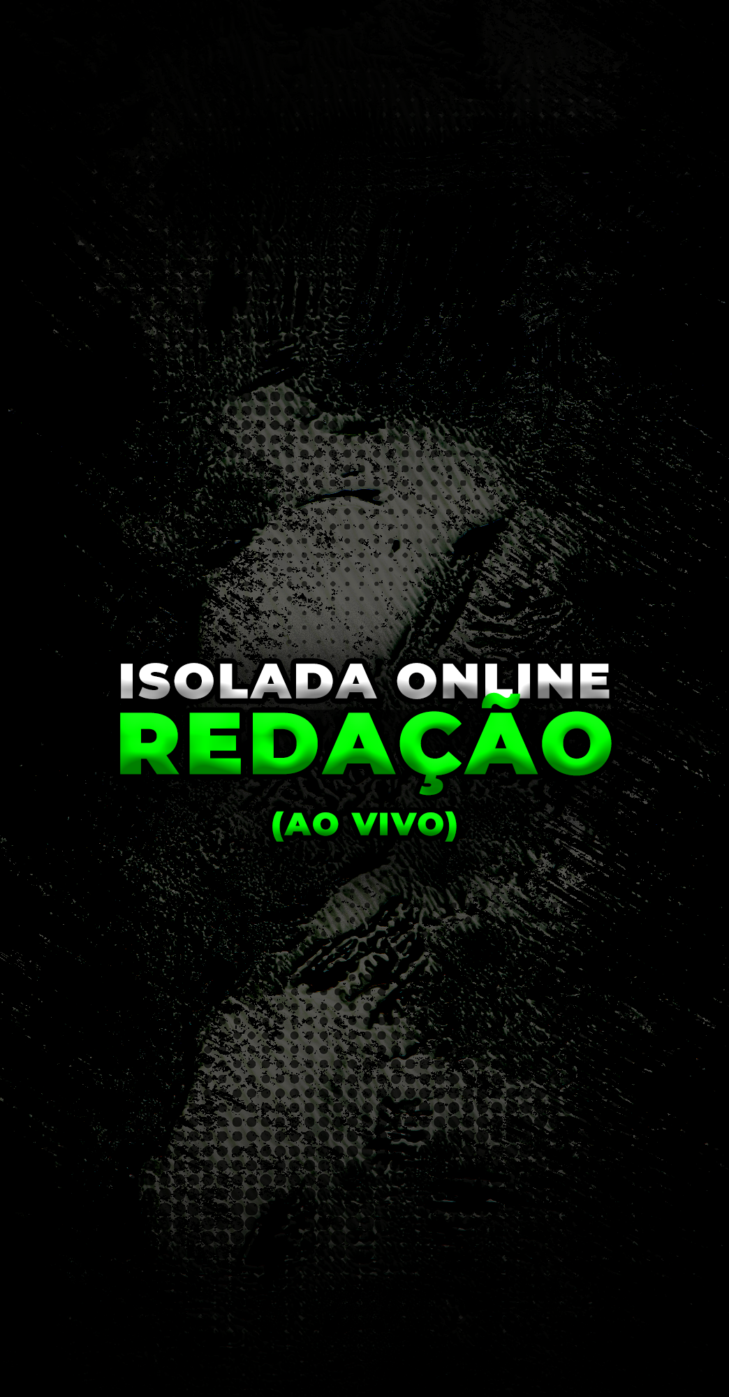ISOLADA ONLINE | REDAÇÃO (TRANSMISSÃO AO VIVO)
