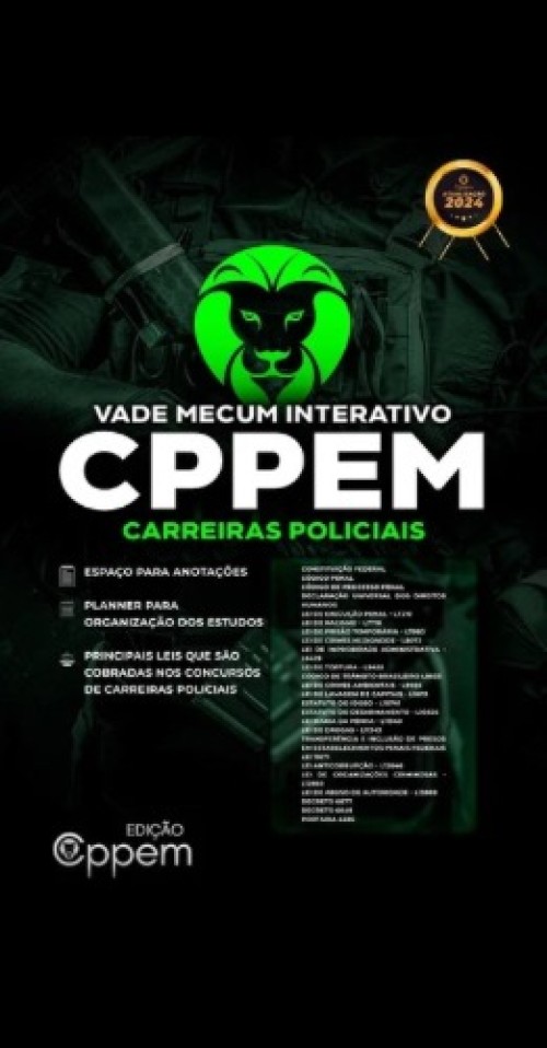 VADE MECUM INTERATIVO - CPPEM | CARREIRAS POLICIAIS