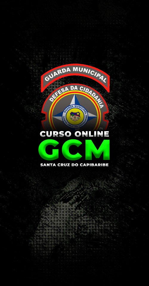 CURSO ONLINE | GUARDA MUNICIPAL DE SANTA CRUZ - GCM SANTA CRUZ DO CAPIBARIBE
