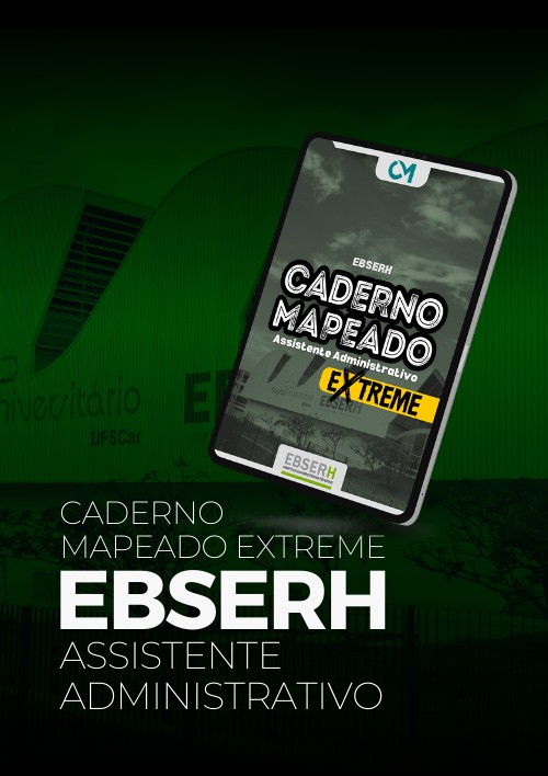 Caderno Mapeado Extreme - Assistente Administrativo - EBSERH