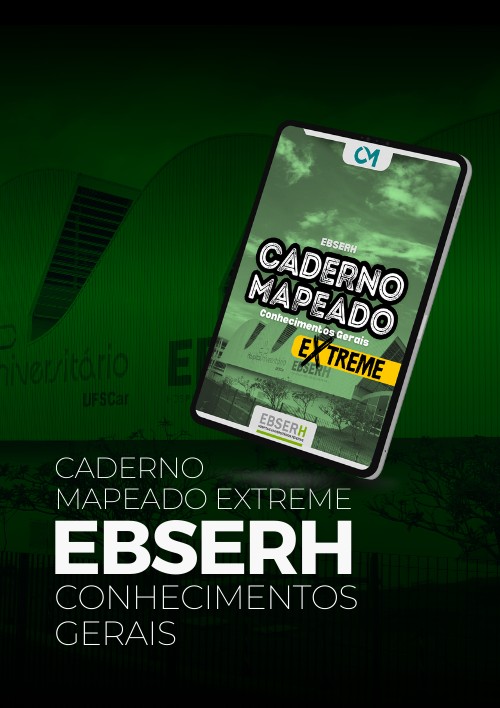 Caderno Mapeado Extreme - Conhecimentos Gerais - EBSERH