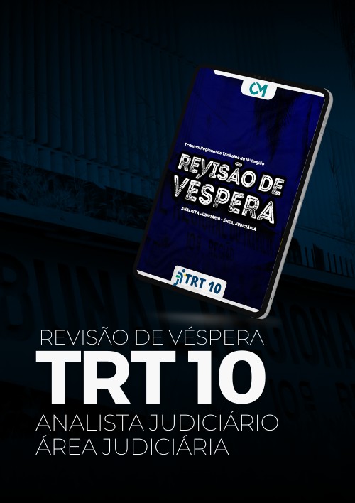 TRT DF TO - Revisão de Véspera (Analista Judiciário - Área Judiciária)