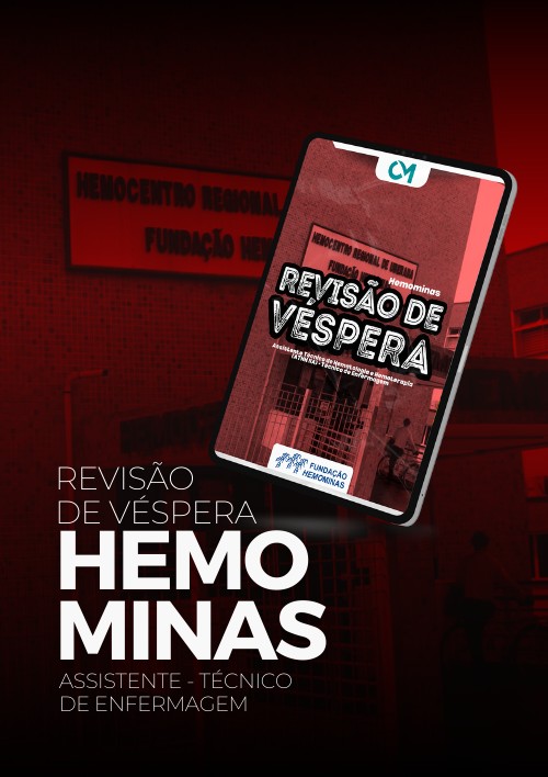 Hemominas - Revisão de Véspera (Técnico de Enfermagem)