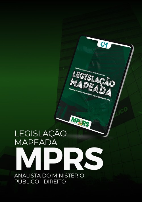 MPRS - Legislação Mapeada (Analista do Ministério Público - Direito)