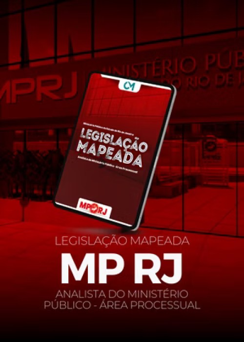 Legislação Mapeada - MPRJ - Analista do Ministério Público – Área: Processual