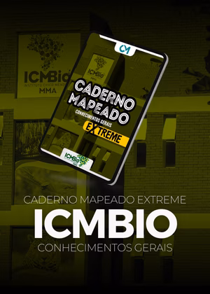 Caderno Mapeado Extreme - Conhecimentos Gerais - ICMBio