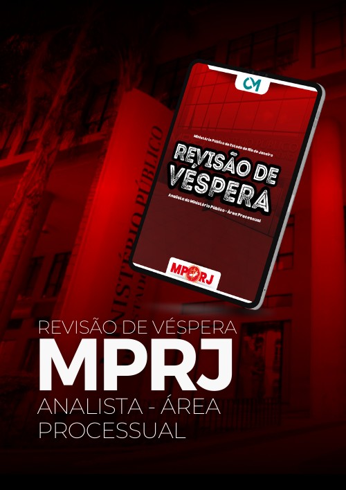 MP RJ - Revisão de Véspera (Analista - Área Processual)
