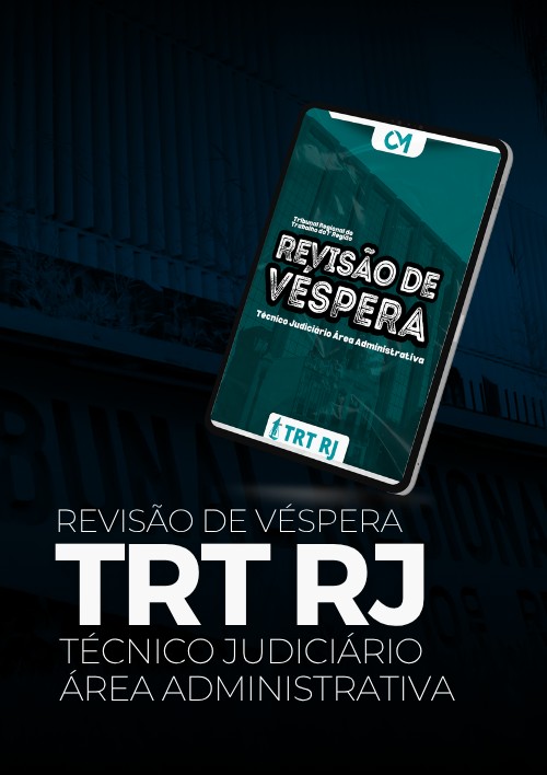 TRT 1 (Rio de Janeiro)  - RV (Técnico Judiciário Área Administrativa)