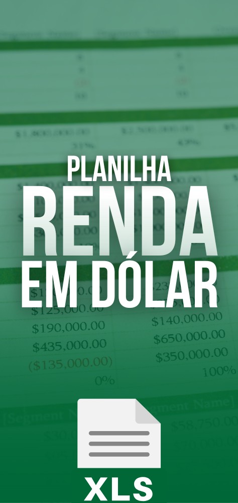 PLANILHA RENDA EM DÓLAR PRO