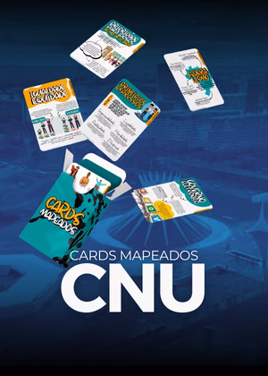 CNU - Cards Mapeados - Conhecimentos Gerais