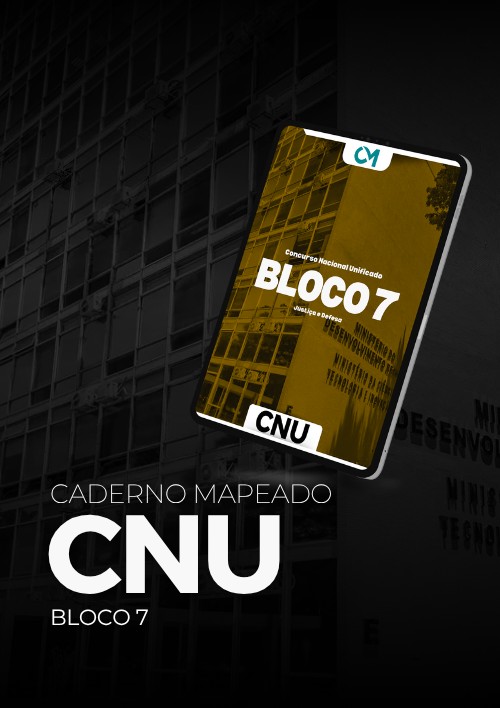 CNU 2025 - Caderno Mapeado (Bloco 7)