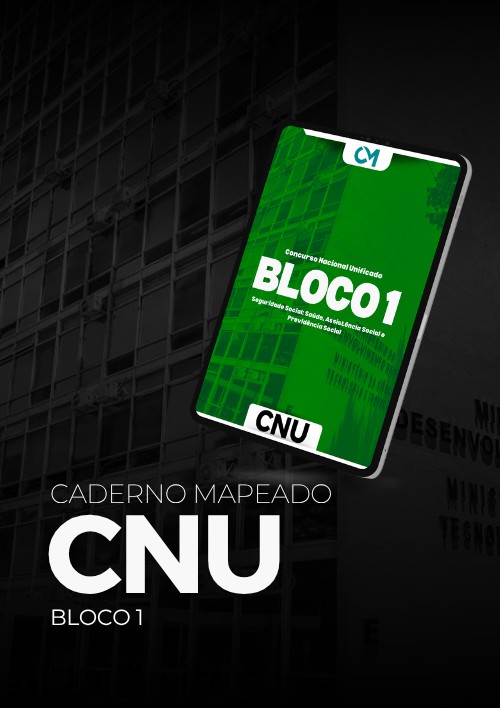 CNU 2025 - Caderno Mapeado (Bloco 1)