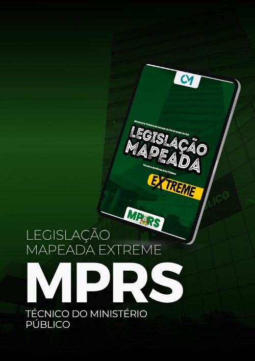 Legislação Mapeada Extreme - MPRS - (Técnico do Ministério Público)
