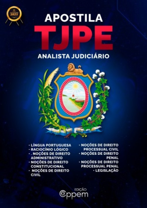 CADERNO BIZURADO TJ-PE ANALISTA JUDICIÁRIO 2025