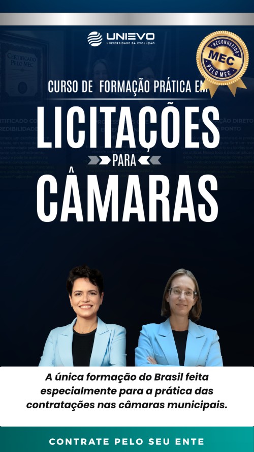 Formação Prática em Licitações para Câmaras