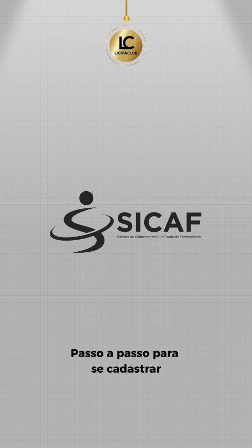 SICAF - Passo a Passo