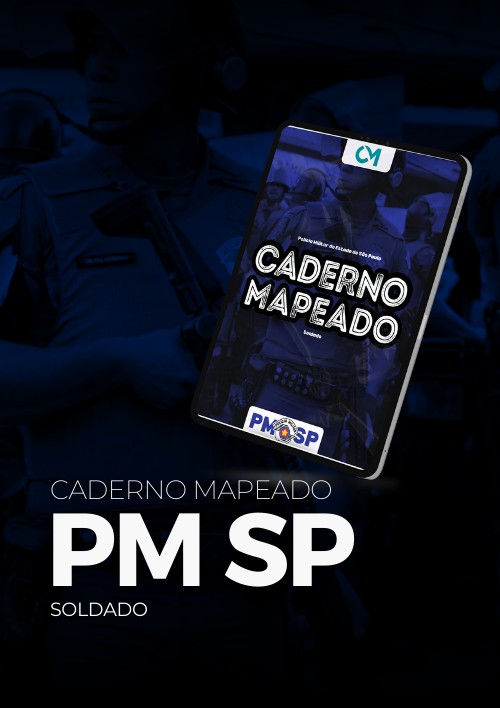 PM SP - Caderno Mapeado - Soldado