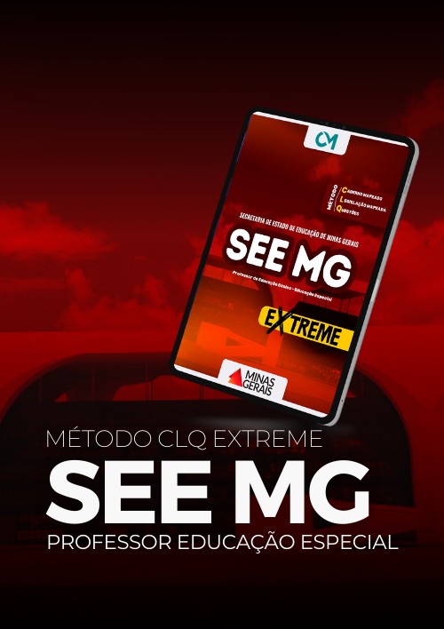 SEE MG - Método CLQ Extreme (Professor de Educação Básica – Educação Especial)