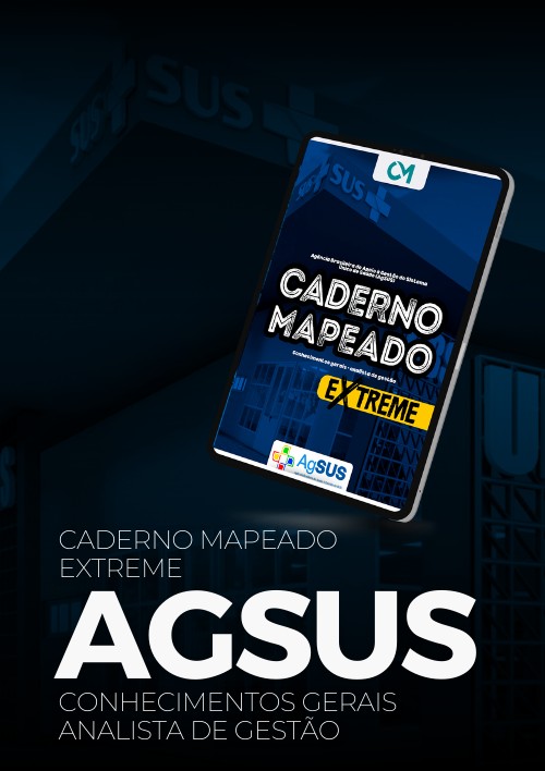 AGSUS - Caderno Mapeado Extreme (Conhecimentos Gerais - Nível Superior)