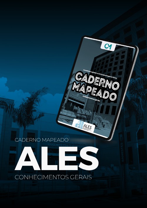 ALES - Caderno Mapeado - Conhecimentos Gerais