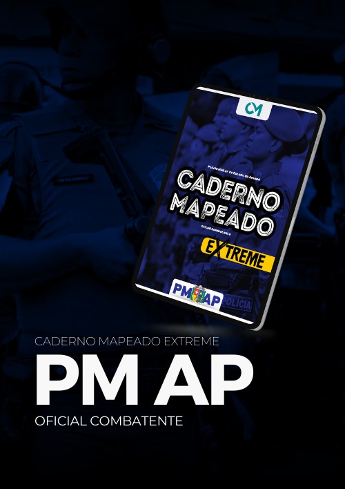 PM AP - Caderno Mapeado Extreme (Oficial Combatente)