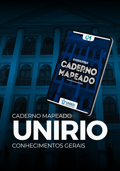 UNIRIO- Caderno Mapeado - Conhecimentos Gerais