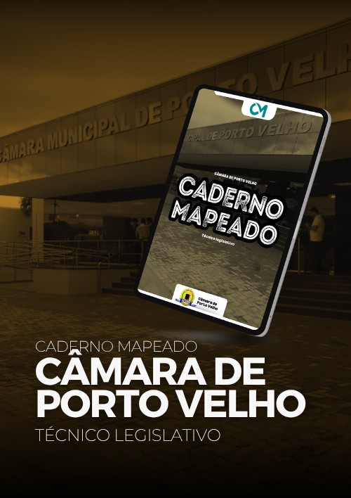 Câmara de Porto Velho - Caderno Mapeado - Técnico Legislativo