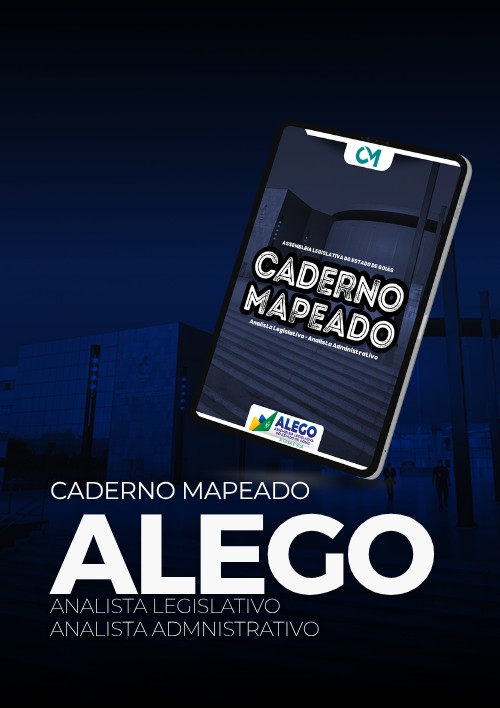 ALEGO - Caderno Mapeado - Analista Legislativo (Analista Administrativo)