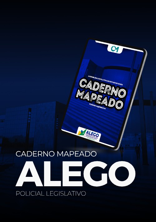 ALEGO - Caderno Mapeado - Policial Legislativo