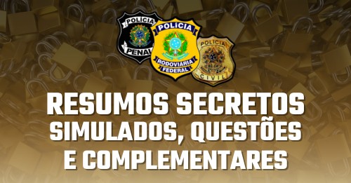 RESUMOS SECRETOS, SIMULADOS E QUESTÕES