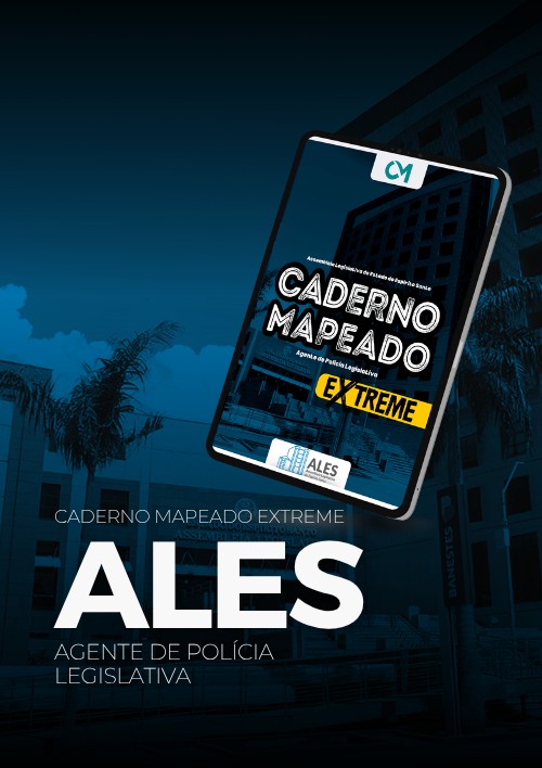 ALES - Caderno Mapeado Extreme - Agente de Polícia Legislativa