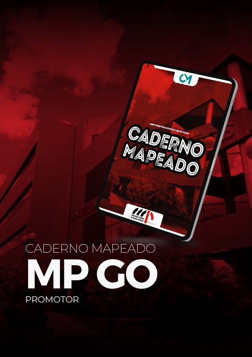 MP GO - Caderno Mapeado (Promotor de Justiça Substituto)
