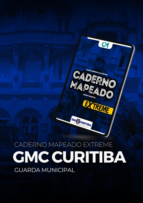 Prefeitura Municipal de Curitiba - Caderno Mapeado Extreme (Guarda Municipal)