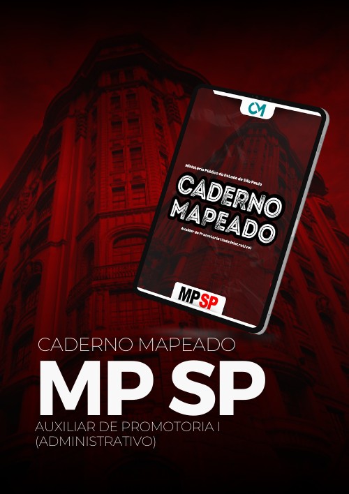 MPSP - Caderno Mapeado - (Auxiliar de Promotoria I)