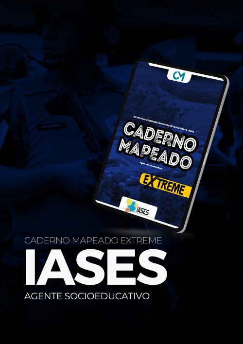 IASES - Caderno Mapeado Extreme (Agente Socioeducativo)